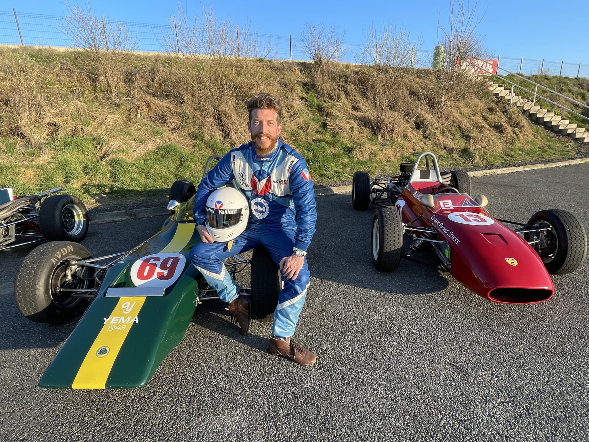 My First Day as Michel Vaillant